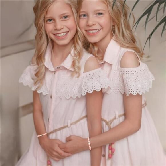 10th Birthday Bracelet Pink Beaded Adjustable Gift for Girls Daughter Niece - Picture 5 of 9